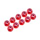 Ultimate UR1502-R - 3mm. Red Aluminium Nylon Lock Nutt - 10 Pcs