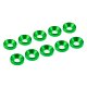 Ultimate UR1501-GR - 3mm Green Aluminium Washer - 10 Pcs